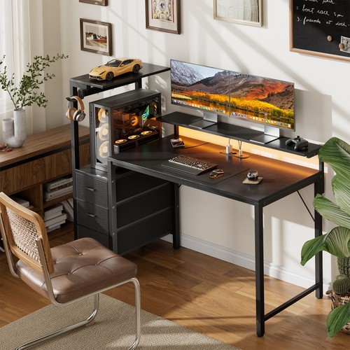 Gaming tisch mit led - mit, &