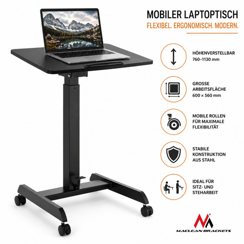 Mobiler laptoptisch - mobiler,