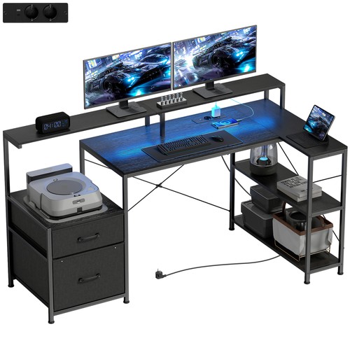 Gaming tisch förmiger 165 - gaming, l-förmiger
