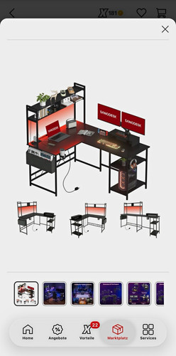 Sanodesk eckschreibtisch - sanodesk,