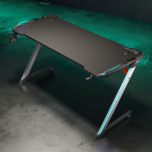 Gaming tisch mit led rgb - gaming,