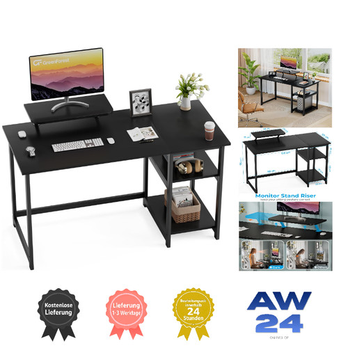 Schreibtisch mit reversibler - schreibtisch,