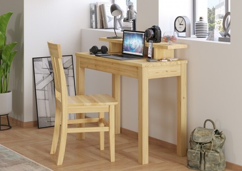 Bürotisch mit ablage tisch - bürotisch,