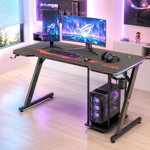 Sit gaming tisch led - my,