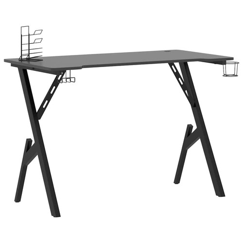 Gamingtisch 110x60cm schwarz - gamingtisch,