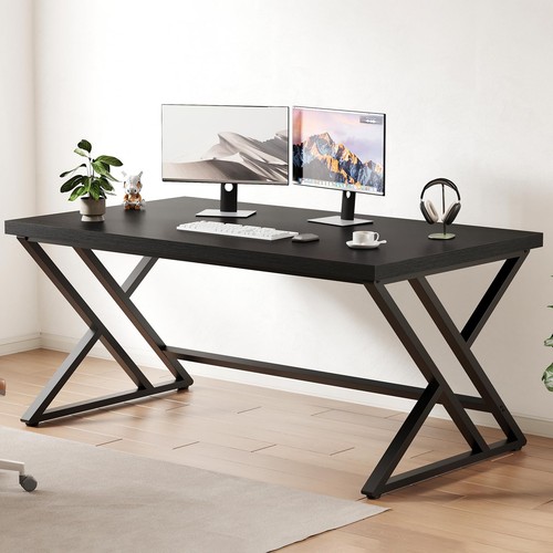 Schreibtisch schwarz 140cm - schreibtisch,