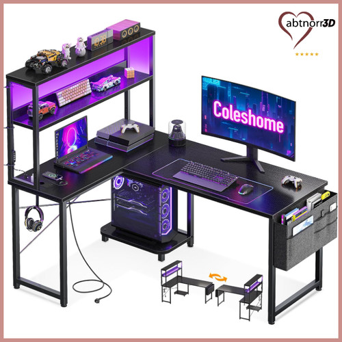 Coleshome gaming tisch form - gaming,